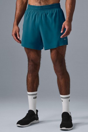 Alo Yoga 5" Adapt Running Uomo Short Oceanic Teal | Italia TPX-308167