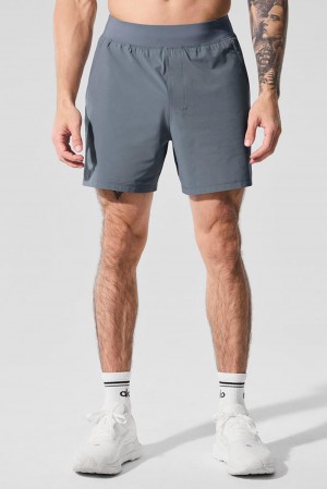 Alo Yoga 5" Repetition Uomo Short Grigie | Italia JPH-946123