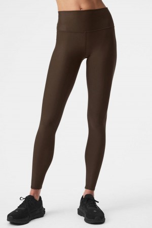 Alo Yoga 7/8 High-Waist Airlift Donna Legging Espresso | Italia WVE-013658