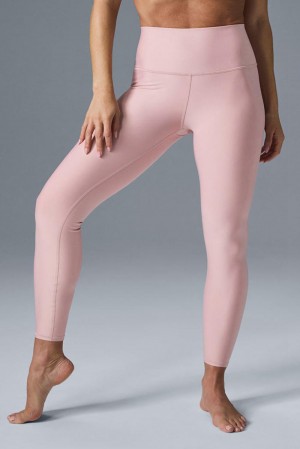 Alo Yoga 7/8 High-Waist Airlift Donna Legging Rosa | Italia AMG-801372