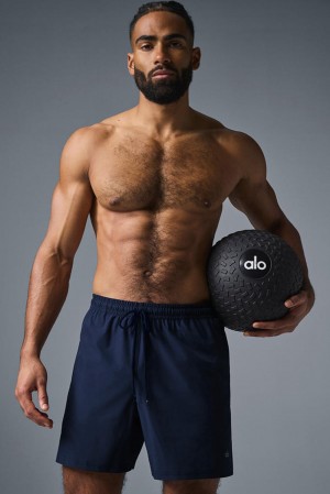 Alo Yoga 7" Circuit Uomo Short Blu Marino | Italia YKR-415023