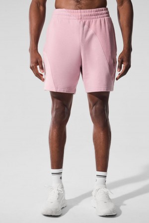 Alo Yoga 7" Make Waves Uomo Short Rosa | Italia GFY-124576
