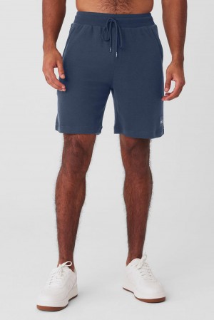 Alo Yoga 7" Micro Waffle Fast Break Uomo Short Bluestone | Italia QRZ-493617