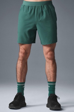 Alo Yoga 7" Repetition Uomo Short Winter Ivy | Italia TUA-512403