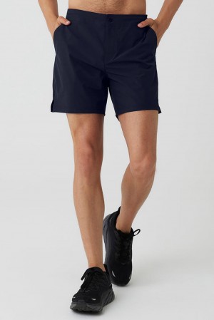 Alo Yoga 7'' Sport Uomo Short Blu Marino | Italia LCD-897264