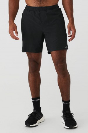 Alo Yoga 7" Traction Uomo Short Nere | Italia VPL-950821