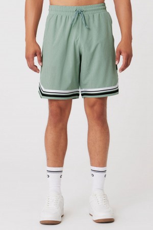 Alo Yoga 9" Traction Arena Uomo Short Icy Sage | Italia DGO-258104