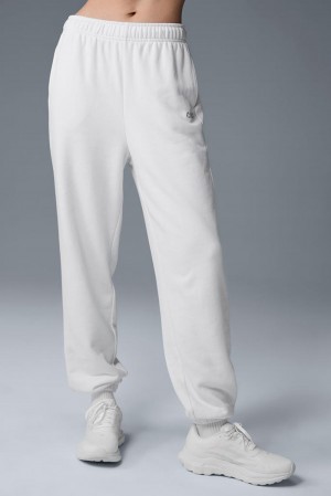 Alo Yoga Accolade Donna Sweatpant Bianche | Italia JEB-821596
