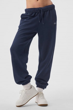 Alo Yoga Accolade Donna Sweatpant Blu Marino | Italia MZV-291587