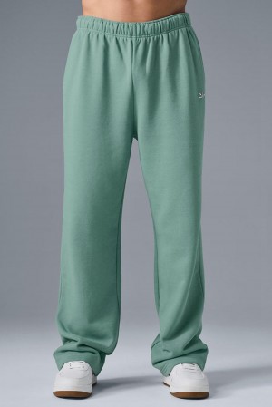Alo Yoga Accolade Straight Leg Uomo Sweatpant Verdi | Italia UWP-830671