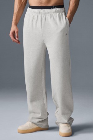 Alo Yoga Accolade Straight Leg Uomo Sweatpant Bianche | Italia REX-561304
