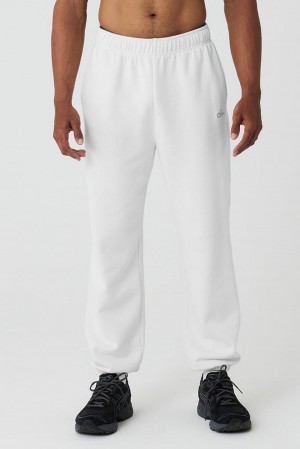 Alo Yoga Accolade Uomo Sweatpant Bianche | Italia LSJ-609174