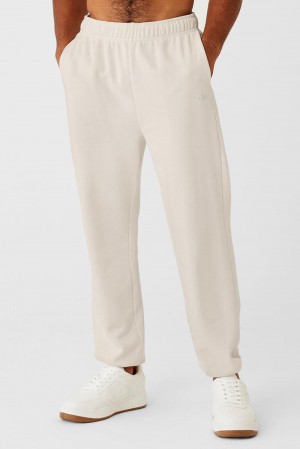 Alo Yoga Accolade Uomo Sweatpant Bone | Italia XQW-162375
