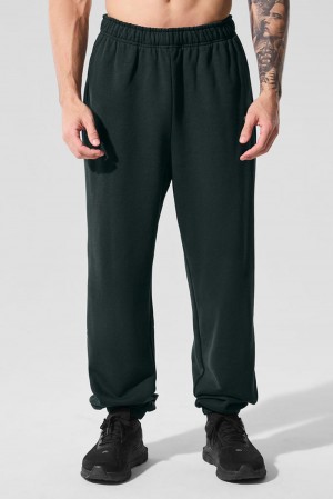 Alo Yoga Accolade Uomo Sweatpant Verdi | Italia UPC-189453