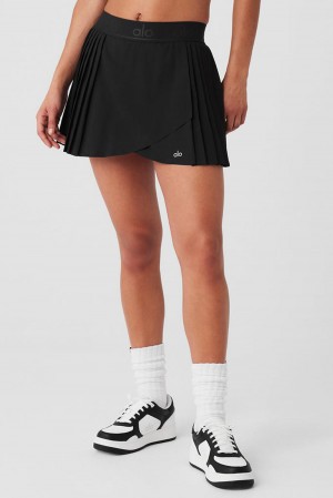 Alo Yoga Aces Tennis Donna Gonna Nere | Italia UAS-371450