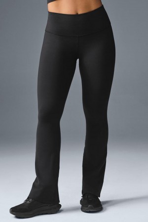 Alo Yoga Airbrush High-Waist Bootcut Donna Legging Nere | Italia HJN-793651