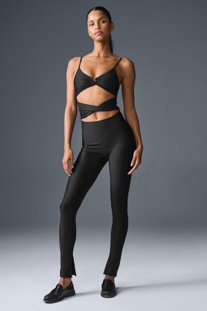 Alo Yoga Airlift A-List Donna Onesie Nere | Italia TGB-780549