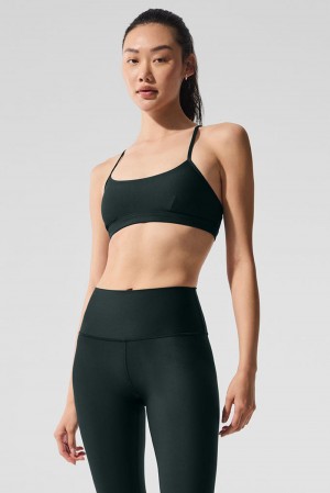 Alo Yoga Airlift Intrigue Donna Reggiseno Verdi | Italia VLY-192450