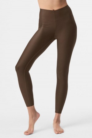 Alo Yoga Airlift Strength Extreme High-Waist 7/8 Donna Legging Espresso | Italia PAU-193402
