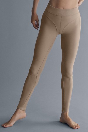 Alo Yoga Alosoft High-Waist Head Start Donna Legging Gravel | Italia UMO-408215