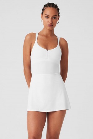 Alo Yoga Alosoft Showcase Donna Vestito Bianche | Italia WVU-953268