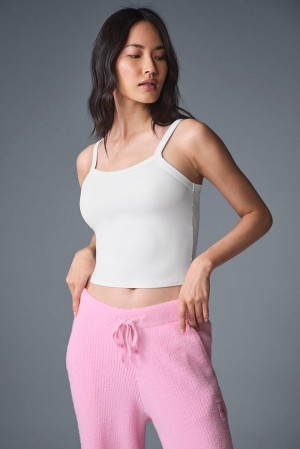 Alo Yoga Alosoft Sweet Talker Donna Tank Bianche | Italia ZJB-981702