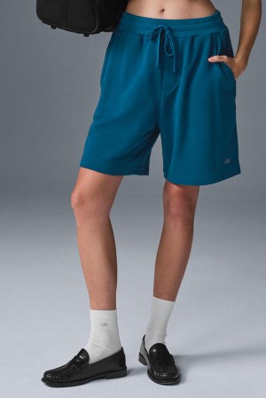 Alo Yoga Chill Donna Short Blu | Italia ZEU-792410