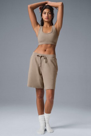 Alo Yoga Chill Donna Short Gravel | Italia QGP-417685