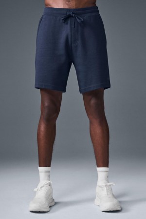 Alo Yoga Chill Uomo Short Blu Marino | Italia SNC-823617