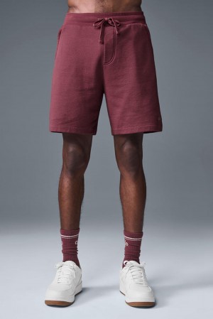 Alo Yoga Chill Uomo Short Bordeaux | Italia PWH-275809