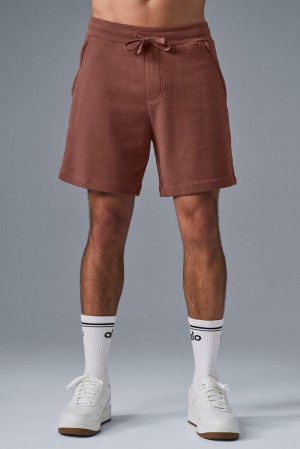 Alo Yoga Chill Uomo Short Chestnut | Italia OWC-769401