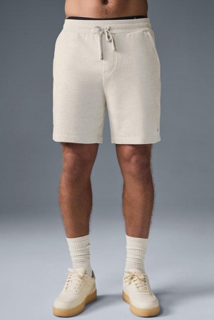 Alo Yoga Chill Uomo Short Oatmeal Heather | Italia IYD-790231