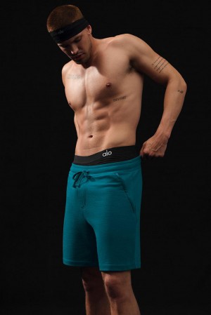 Alo Yoga Chill Uomo Short Oceanic Teal | Italia KYL-654912