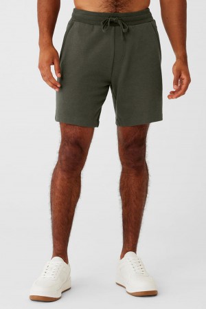 Alo Yoga Chill Uomo Short Verdi | Italia DHB-134752