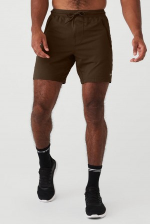 Alo Yoga Conquer Reform Uomo Short Espresso | Italia PIC-349026