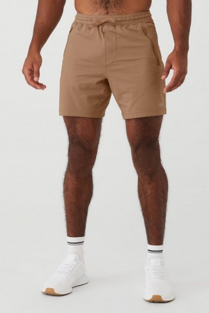 Alo Yoga Conquer Reform Uomo Short Gravel | Italia QPI-240893