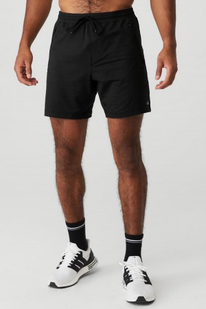 Alo Yoga Conquer Reform Uomo Short Nere | Italia ZUS-431809