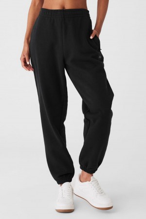 Alo Yoga Cuffed Renown Heavy Weight Donna Sweatpant Nere | Italia EJV-872610
