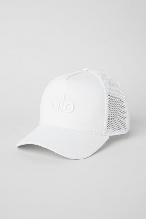 Alo Yoga District Donna Trucker Hat Bianche Bianche | Italia UYJ-542368