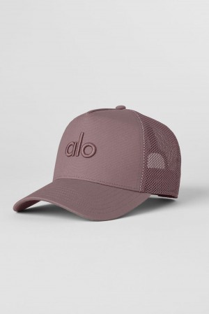 Alo Yoga District Donna Trucker Hat Mushroom | Italia JFP-930681
