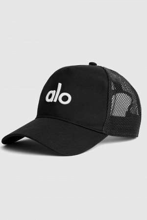 Alo Yoga District Donna Trucker Hat Nere Bianche | Italia QZP-703954