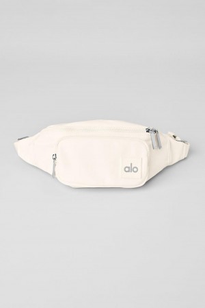 Alo Yoga Explorer Fanny Pack Donna Bum Bags Ivory | Italia UQK-842309