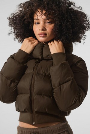 Alo Yoga Foxy Donna Giacca Espresso | Italia EDW-971028