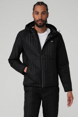 Alo Yoga Future Uomo Giacca Nere | Italia PWU-605142