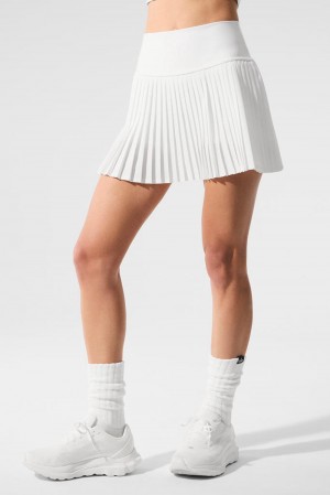 Alo Yoga Grand Slam Tennis Donna Gonna Bianche | Italia ZXU-614798