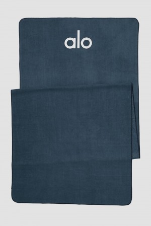 Alo Yoga Grounded No-Slip Uomo Towel Eclipse | Italia POB-605724