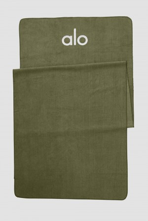Alo Yoga Grounded No-Slip Uomo Towel Jungle | Italia ZAE-065793