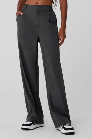 Alo Yoga High-Waist Pursuit Donna Pant Anthracite | Italia AXF-065894