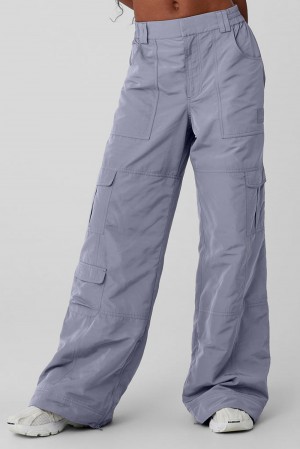Alo Yoga High-Waist Ski-Moto Donna Pant Fog | Italia QGH-178264