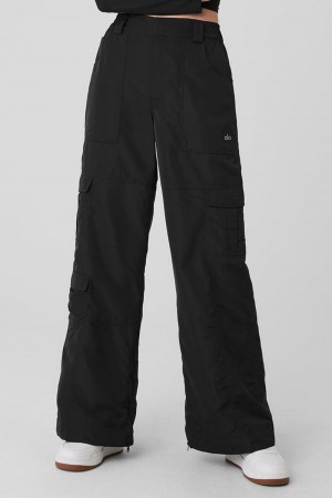 Alo Yoga High-Waist Ski-Moto Donna Pant Nere | Italia BGT-746312